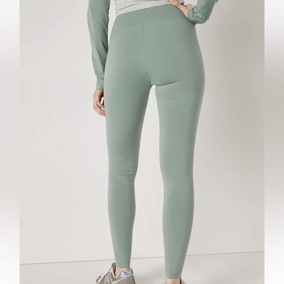 PINK high waist full length ruched V leggings BNWT - Picture 4 of 10